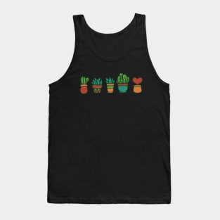 Plant Lover Cactus Heart Mother's Day Tank Top